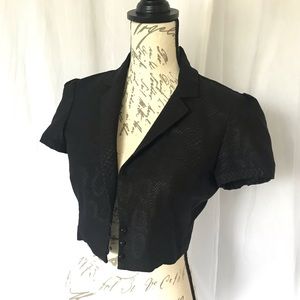 Cute snake print jacket Express size 4